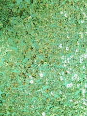 Quiz Lime Green Sequin Ruched Strap Maxi Dress - Image 5 of 5