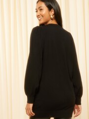 Friends Like These Black Christmas Bauble Jumper - Image 3 of 4