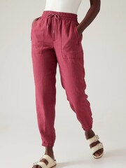 Athleta Retreat Jogginghose aus Leinen - Bild 1 von 1