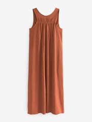 Athleta Brown Echo Sleeveless Midi Dress - Image 2 of 3
