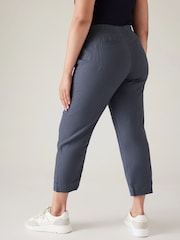 Athleta Blue Voyager Linen Trousers - Image 5 of 5