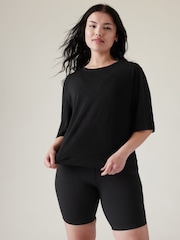 Athleta Black Breezy Serene T-Shirt - Image 4 of 6