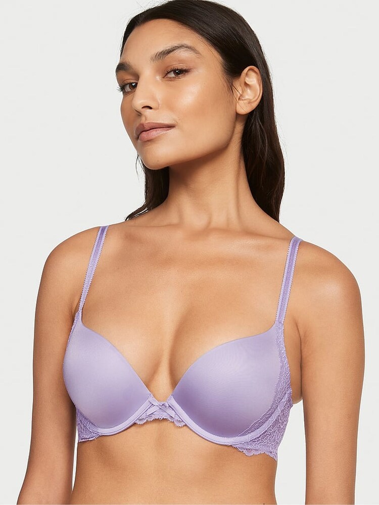 Victoria's Secret Star Lilac Purple Push Up Bra - Image 1 of 3