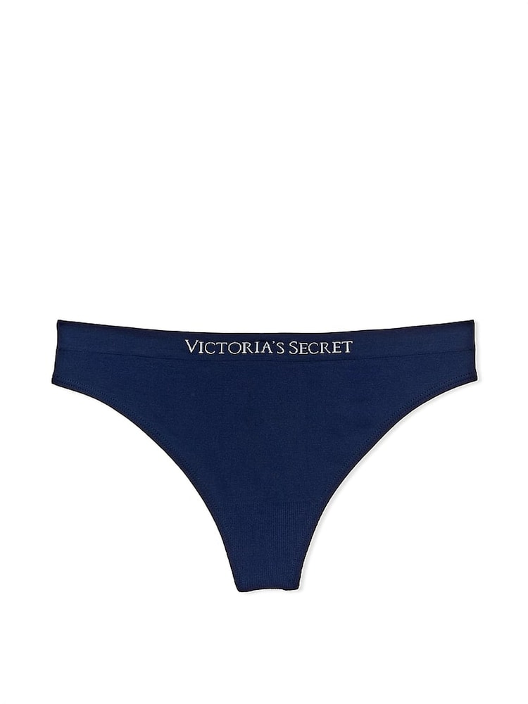 Victoria's Secret Blue Navy Noir Thong Knickers - Image 3 of 3 Victoria's Secret Blue Navy Noir Thong Knickers - Image 3 of 3