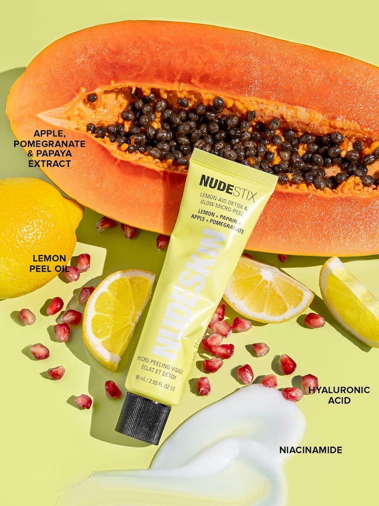 NUDESTIX Nudeskin Lemonaid Detox  Glow Micropeel 60ml - Image 5 of 5