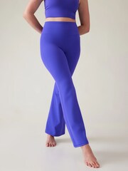 Athleta Blue Elation Flare Trousers - Image 2 of 2