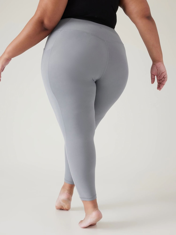 Athleta Grey Salutation Stash 7/8 Leggings - Image 2 of 5