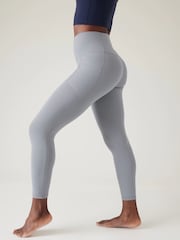 Athleta Grey Salutation Stash 7/8 Leggings - Image 3 of 5