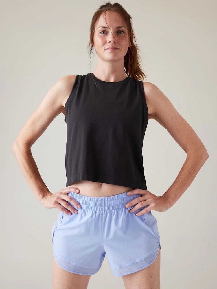 Athleta Black Ether Seamless Tank Vest - Image 1 of 4