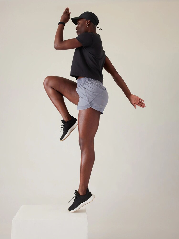 Athleta Black Ether Seamless T-Shirt - Image 2 of 4 Athleta Black Ether Seamless T-Shirt - Image 2 of 4