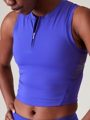 Athleta Blue Advantage Tank Sports Vest - Image 4 of 7