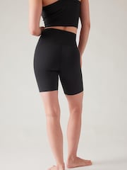 Athleta Black Aurora Seamless 7" Shorts - Image 2 of 4
