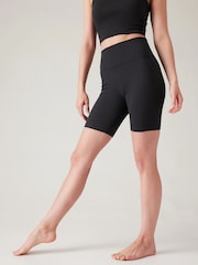 Athleta Black Aurora Seamless 7" Shorts - Image 3 of 4