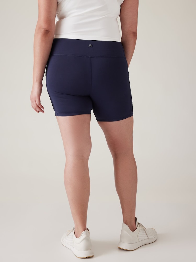 Athleta Blue Ultimate Advantage 5" Shorts - Image 2 of 6