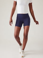 Athleta Blue Ultimate Advantage 5" Shorts - Image 3 of 6
