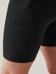 Athleta Black Salutation Stash Cargo 9" Shorts - Image 7 of 7