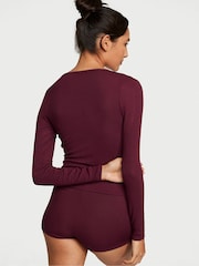 Victoria's Secret Kir Red Modal Short Pyjamas - Image 2 of 3