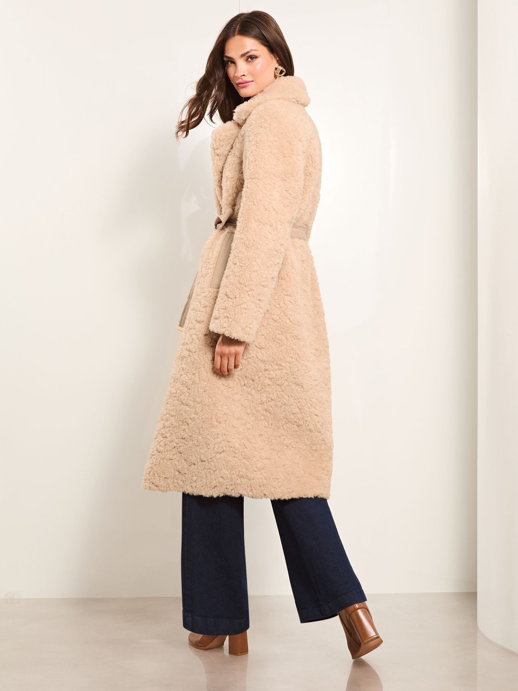 Lipsy reversible faux fur coat shop