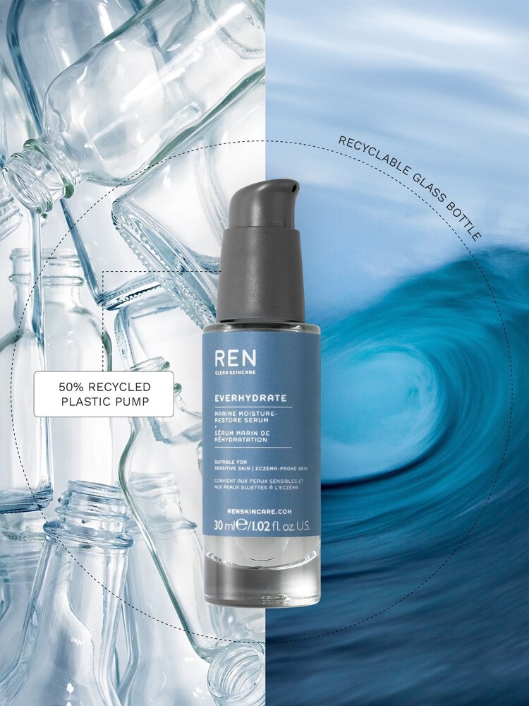 REN Everhydrate Marine Moisture-Restore Serum 30ml - Image 5 of 5