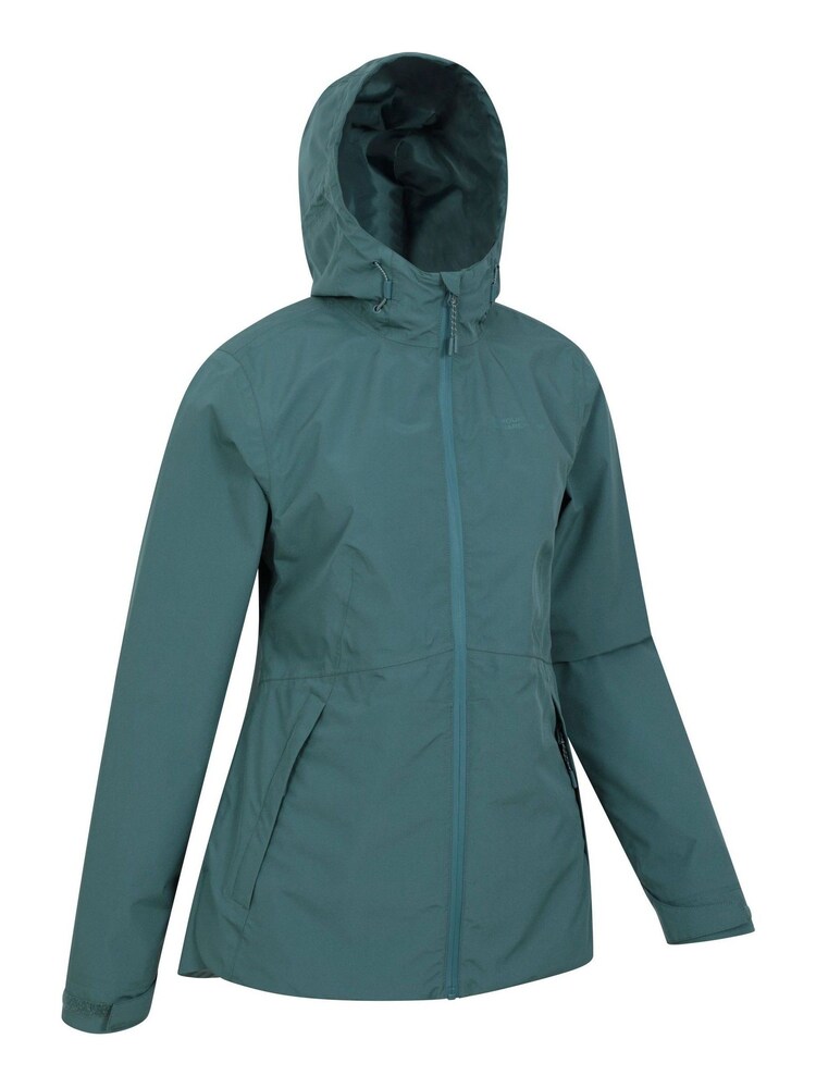 Mountain Warehouse Green Vancouver Ultra-Lightweight Waterproof Jacket - Womens - Image 2 of 6