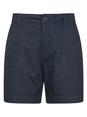 Mountain Warehouse Blue Bayside 100% Organic Cotton Womens Shorts - Image 1 of 6
