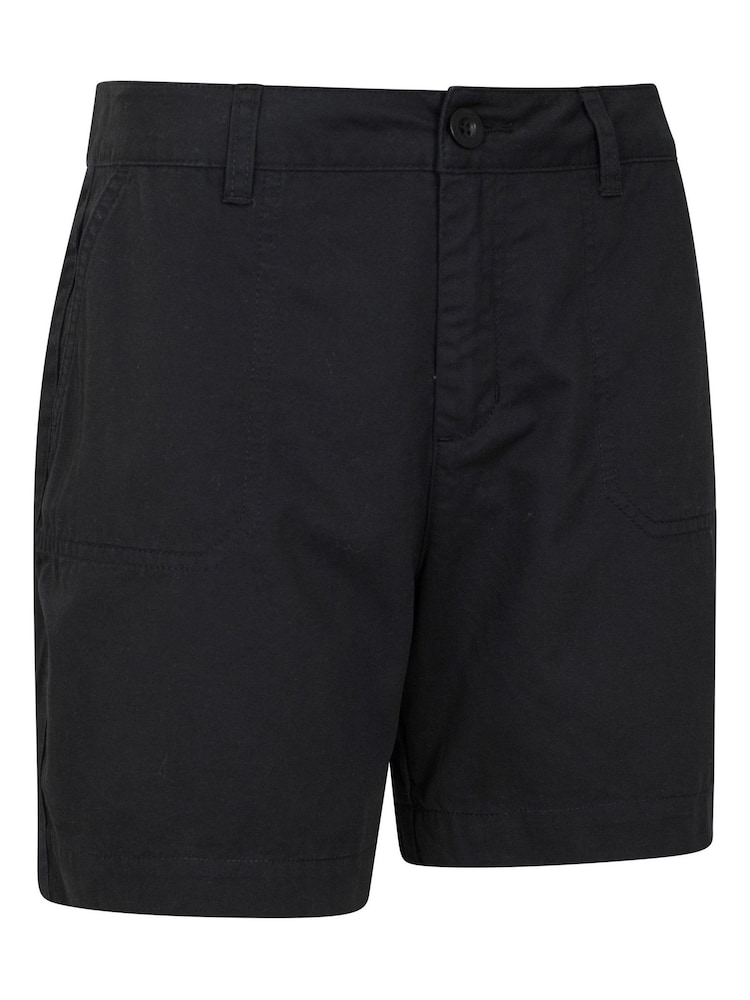 Mountain Warehouse Black Bayside 100% Organic Cotton Womens Shorts - Image 2 of 6