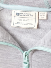 Mountain Warehouse Grey Lleyn Melange Womens Full Zip Fleece - Image 6 of 6