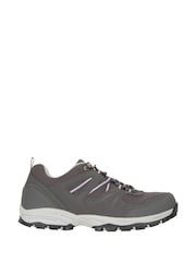 Mountain Warehouse Grey Wide FIt Mcleod Womens Walking Shoes - Image 2 of 6