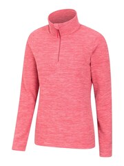 Mountain Warehouse Coral Pink Snowdon Melange Womens Half-Zip Fleece - Image 4 of 5