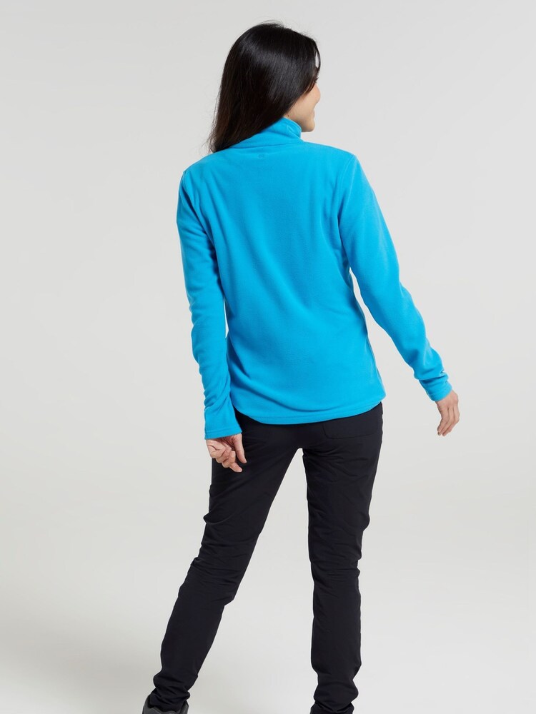 Mountain Warehouse Teal Blue Camber Womens Half-Zip Fleece - Image 2 of 4