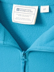 Mountain Warehouse Teal Blue Camber Womens Half-Zip Fleece - Image 4 of 4