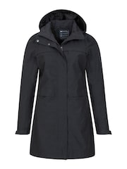 Mountain Warehouse Black Cloud Burst Textured Waterproof Jacket - Womens - Image 5 of 6