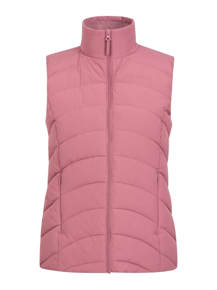 Mountain Warehouse Pink Opal Padded Lightweight Outdoor Gilet - Womens - Image 1 of 5