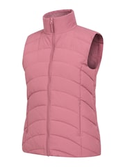 Mountain Warehouse Pink Opal Padded Lightweight Outdoor Gilet - Womens - Image 4 of 5