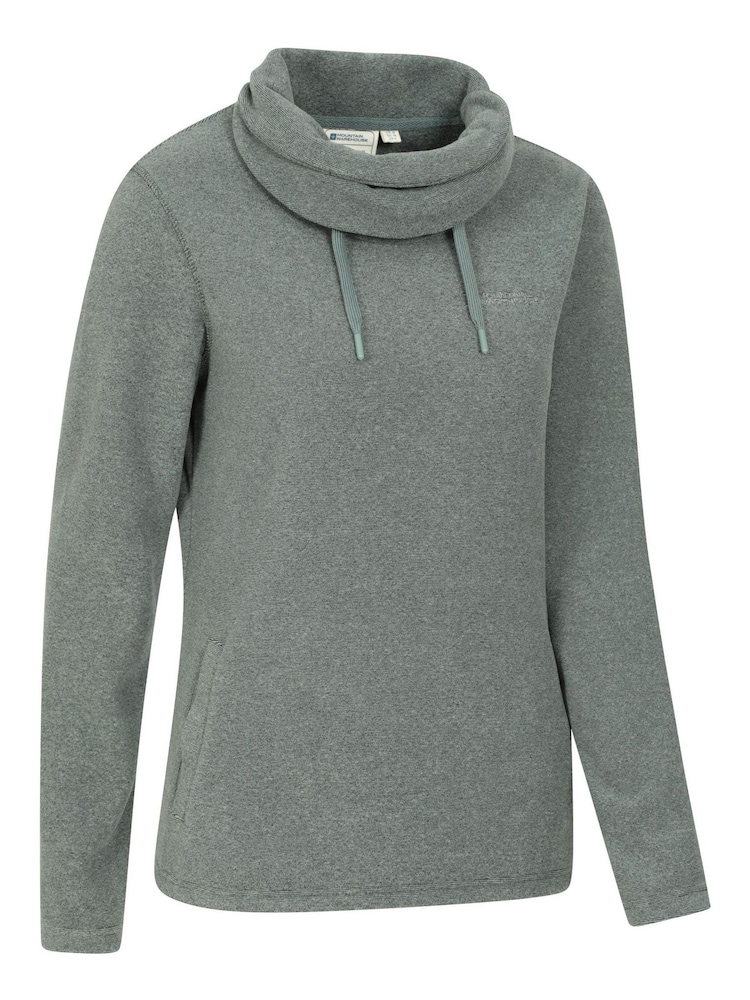 Mountain Warehouse Green Hebridean Cowl Neck Fleece - Womens - Image 2 of 5