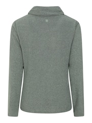 Mountain Warehouse Green Hebridean Cowl Neck Fleece - Womens - Image 3 of 5
