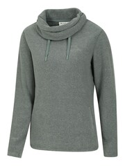 Mountain Warehouse Green Hebridean Cowl Neck Fleece - Womens - Image 4 of 5