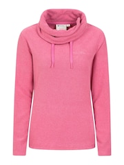 Mountain Warehouse Pink Hebridean Cowl Neck Fleece - Womens - Image 1 of 5