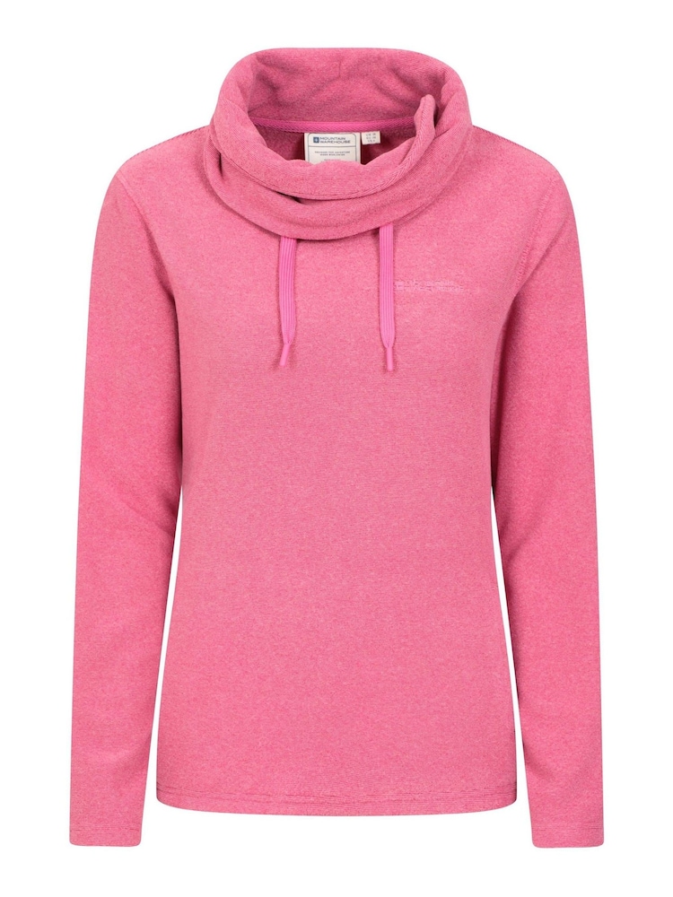 Mountain Warehouse Pink Hebridean Cowl Neck Fleece - Womens - Image 1 of 5
