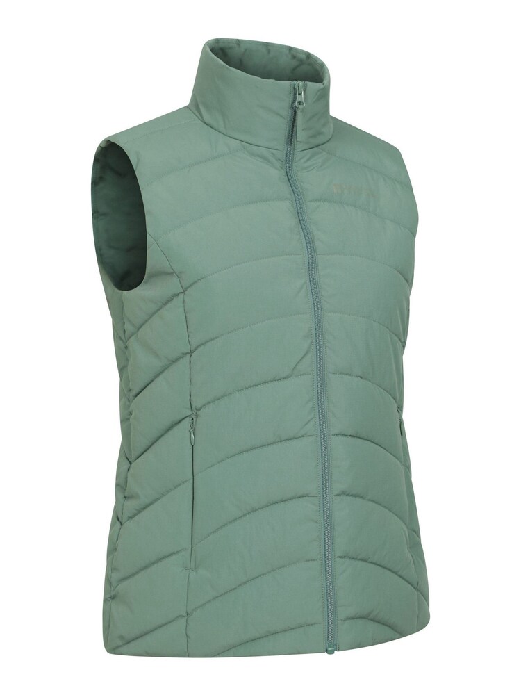 Mountain Warehouse Green Opal Padded Lightweight Outdoor Gilet - Womens - Image 2 of 6