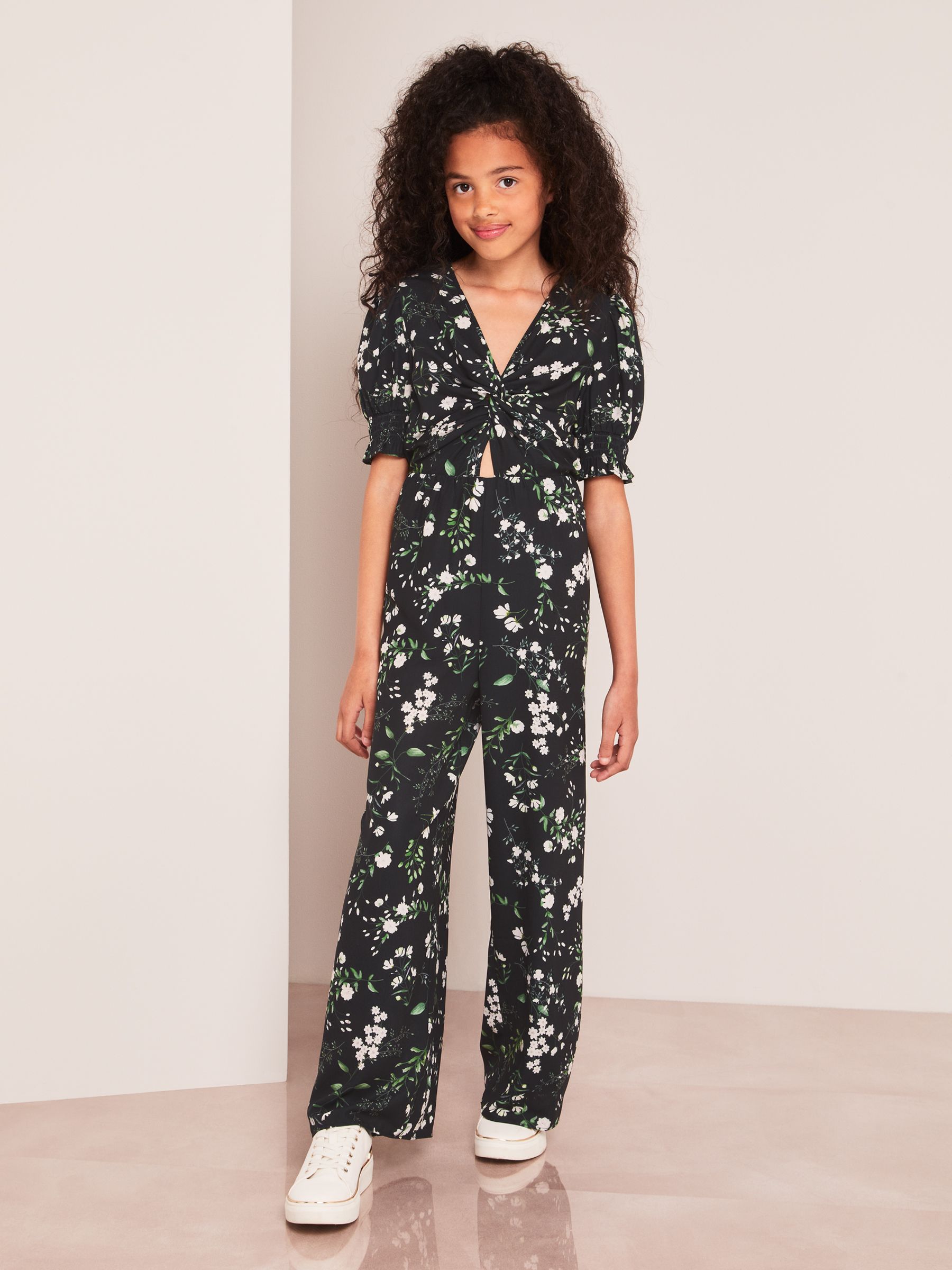 Lipsy floral wide leg jumpsuit hotsell