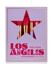 Spectrum Collections Los Angeles Travel Book 6 Piece Full Sized Brush Set - Image 3 of 3