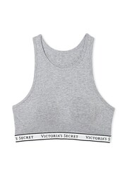 Victoria's Secret Medium Heather Grey Bralette Low Impact T-Shirt Bra - Image 3 of 3