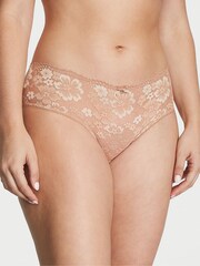 Victoria's Secret Praline Nude Lace Hipster Knickers - Image 1 of 1