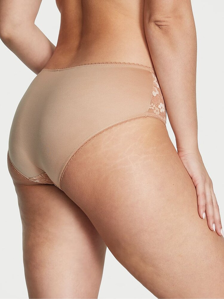 Victoria's Secret Praline Nude Lace Hipster Knickers - Image 2 of 3