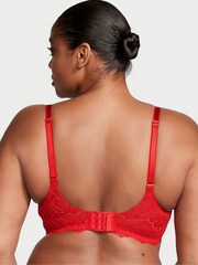 Victoria's Secret Lipstick Red Lightly Lined Demi Bra - Image 2 of 4