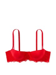Victoria's Secret Lipstick Red Lightly Lined Demi Bra - Image 4 of 4