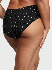 Victoria's Secret Black Logo Smooth Hipster Knickers - Image 2 of 3