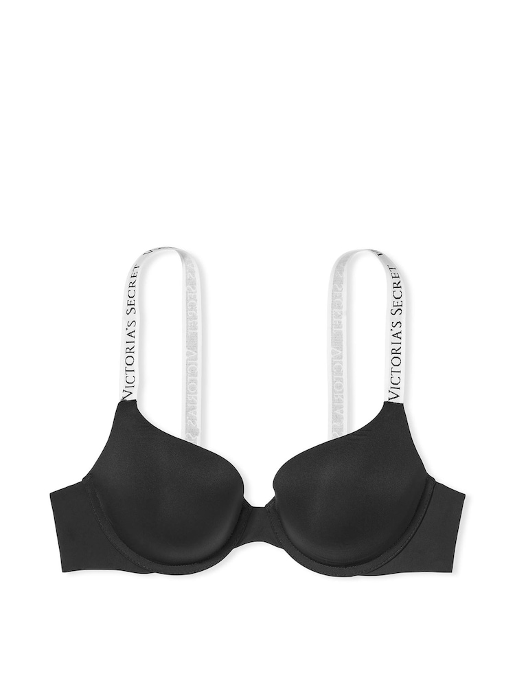 Victoria's Secret Black and White Full Cup Push Up Bra - Image 3 of 3