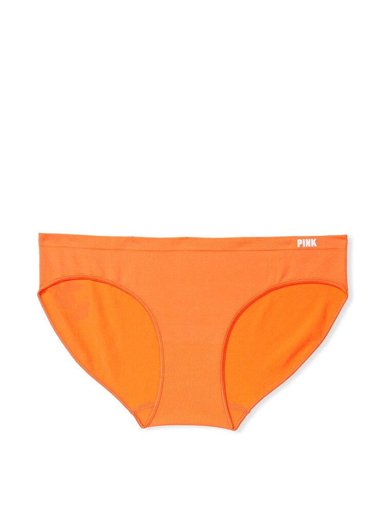 Victoria's Secret PINK Orange Dog Bikini Seamless Knickers - Image 3 of 3